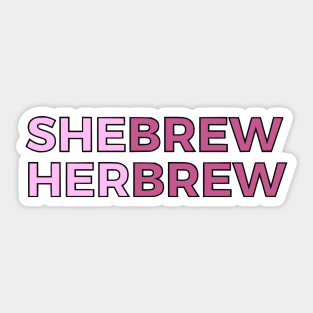 Shebrew/Herbrew Sticker